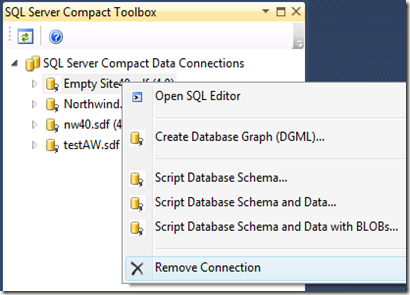 Everything SQL Server Compact: SQL Server Compact Toolbox add-in now ...